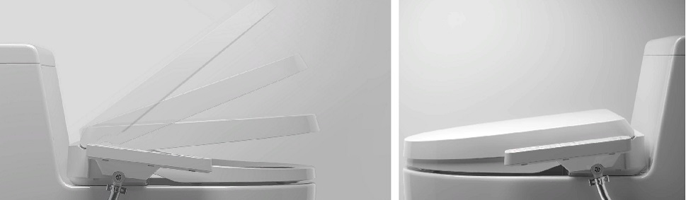 плавное опускание крышки