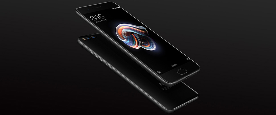 фаблет Ми ноут 3 в черном цвете