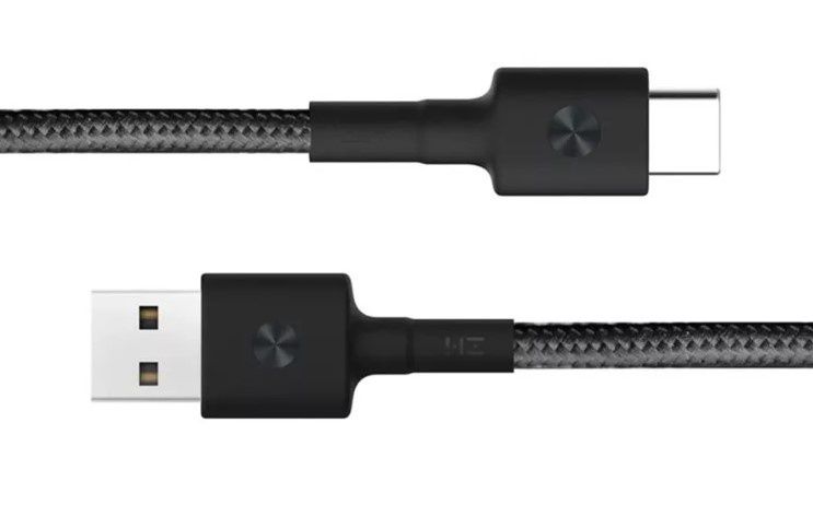 Кабель Xiaomi Mi USB/Type-C 1м Braided Cable SJV4109GL черный фото 1