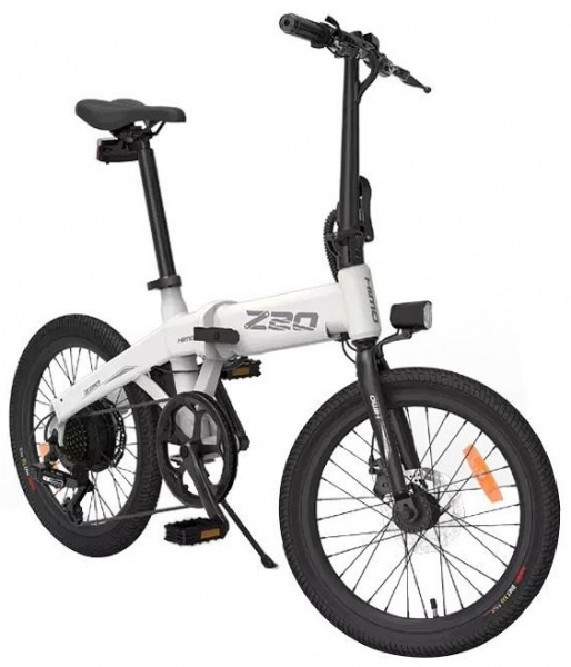 Электровелосипед складной Xiaomi HIMO Z20, белый фото 2
