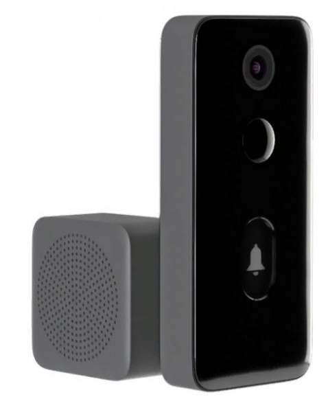 Умный дверной звонок Xiaomi Smart Video Doorbell чёрный фото 1