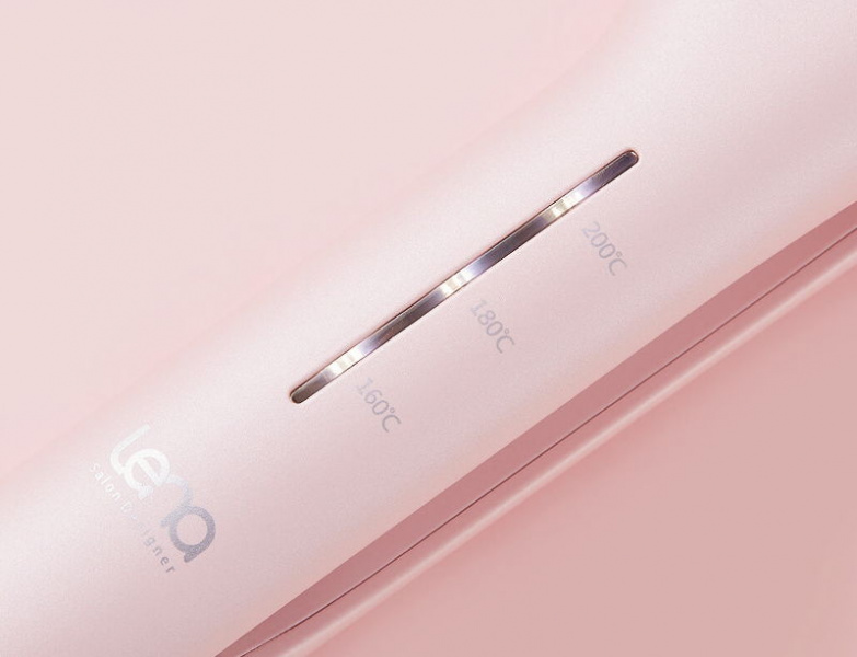 Щипцы для завивки волос Xiaomi Lena LN-802, розовый фото 4