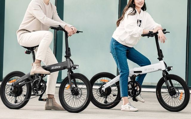 Электровелосипед складной Xiaomi HIMO Z20, белый фото 5