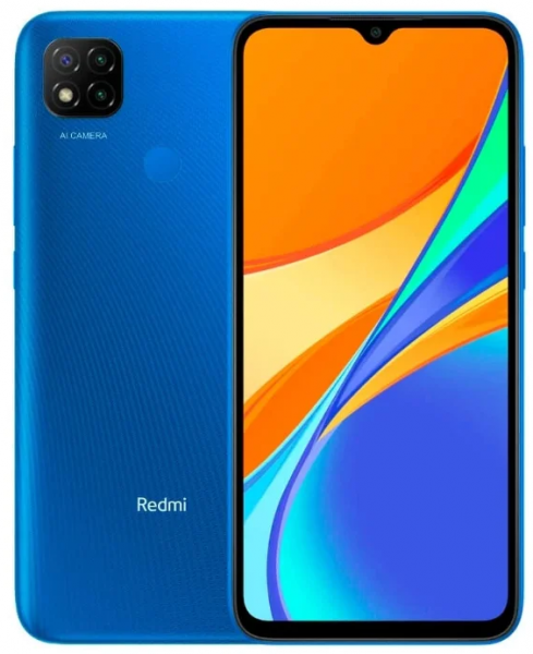 Смартфон Xiaomi RedMi 9C 3/64Gb (no NFC) Blue (Синий) Global Version фото 3