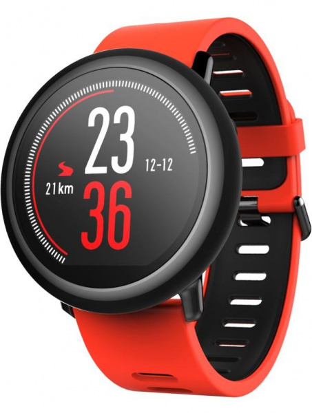 Умные часы Xiaomi Huami Amazfit Watch, красные фото 1