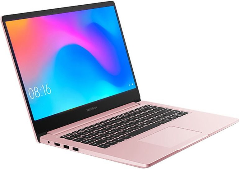 Ноутбук Xiaomi RedmiBook 14" 2019 (Intel Core i5 10210U 1600 MHz/1920x1080/8Gb/512Gb SSD/NVIDIA GeForce MX250/Win10 Home) розовый фото 3