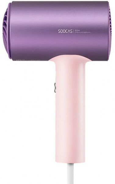 Фен для волос Xiaomi SOOCAS Hair Dryer H5, фиолетовый фото 1