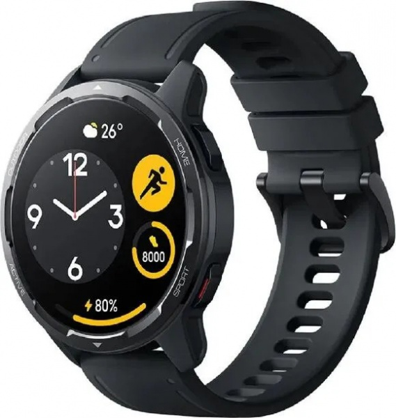 Умные часы Xiaomi Watch S1 Active, черный фото 1