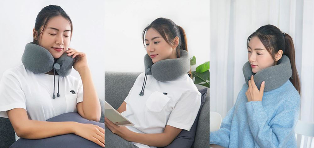 Массажная подушка для шеи Xiaomi LeFan Massage Neck Pillow for Fashion and Upgrade фото 2