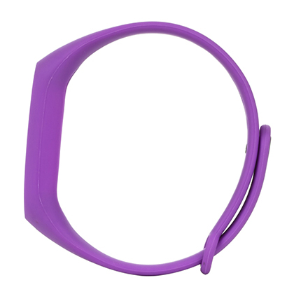 Ремешок для браслета mi band 2, фиолетовый фото 2
