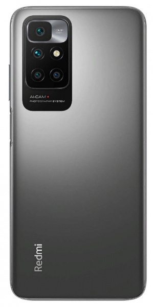 Смартфон Xiaomi RedMi 10 4/64Gb (NFC) Серый RU фото 2