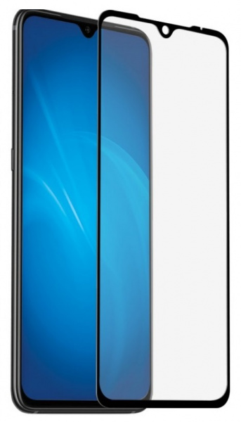 Защитное стекло для Xiaomi Mi9 Lite Full Screen + Full Glue черный, Redline фото 1