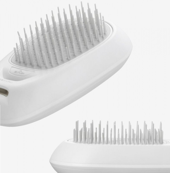 Расческа Xiaomi Wellskins Portable Negative Ion Hair Care Comb белая фото 3
